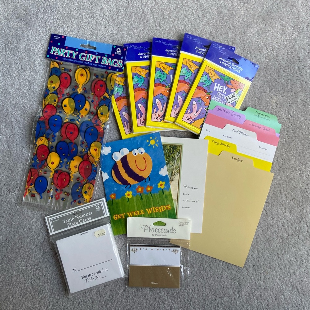 KIDS PARTY PREP BOX!
